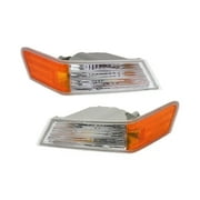 For Jeep Patriot Front Signal / Corner Light 2007-2017 Pair Driver and Passenger Side DOT Certified For CH2526102 + CH2527102